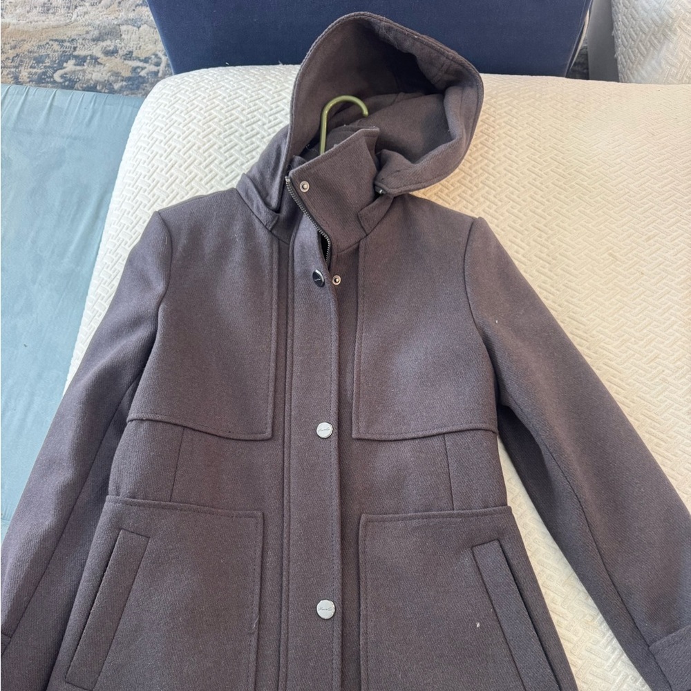 Kenneth Cole grey Buttoned Coat